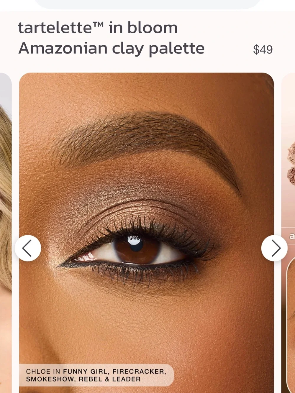 tartelette in bloom Eyeshadow Palette by tarte.